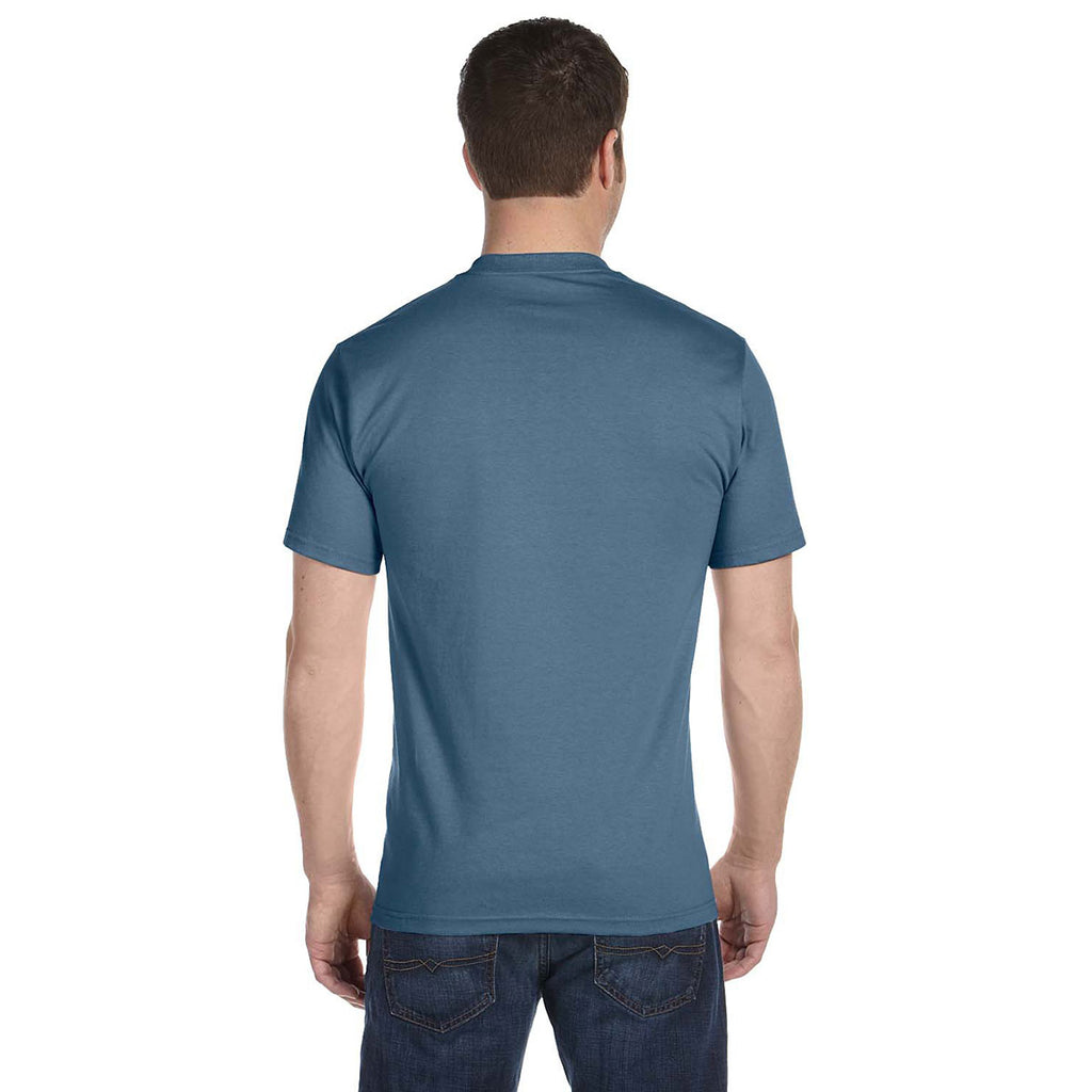 Hanes Men's Denim Blue 6.1 oz. Beefy-T