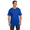 Hanes Men's Deep Royal 6.1 oz. Beefy-T with Pocket