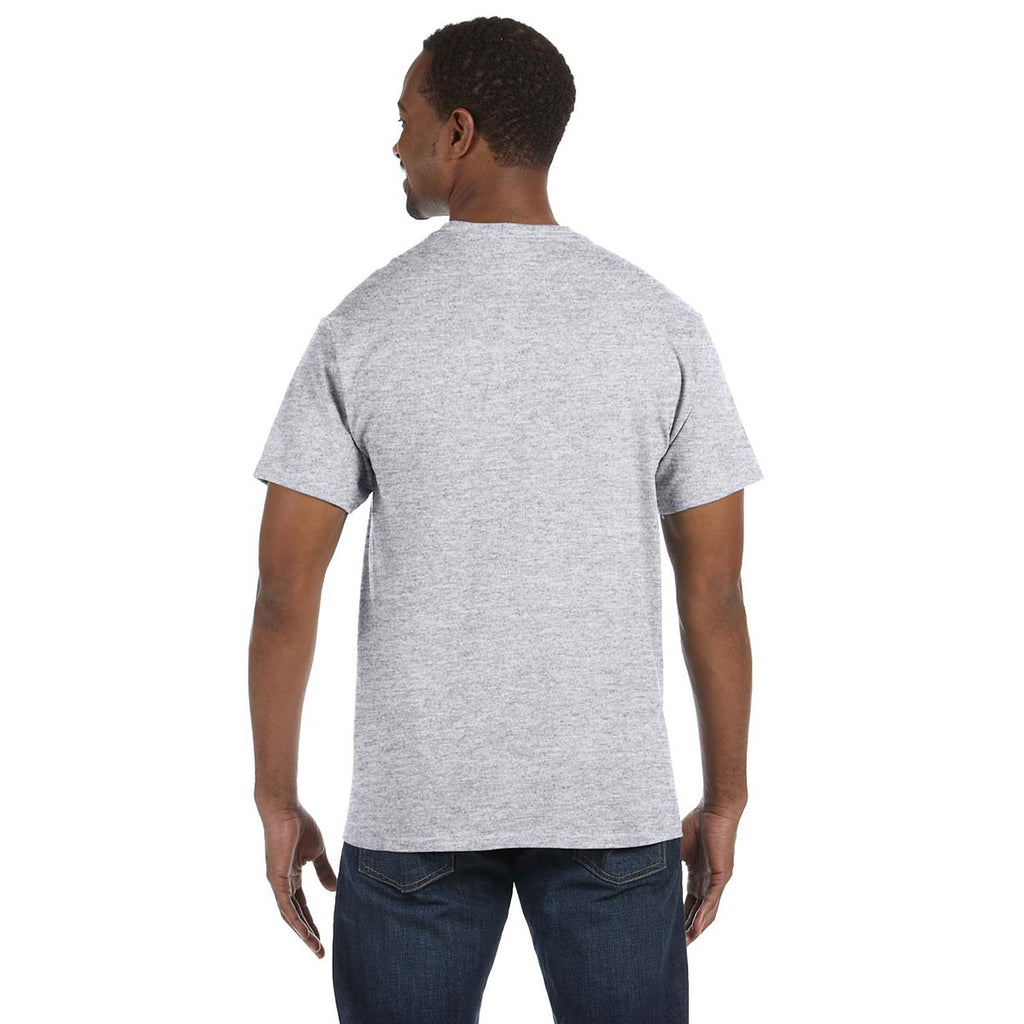 Hanes Men's Ash 6.1 oz. Tagless T-Shirt