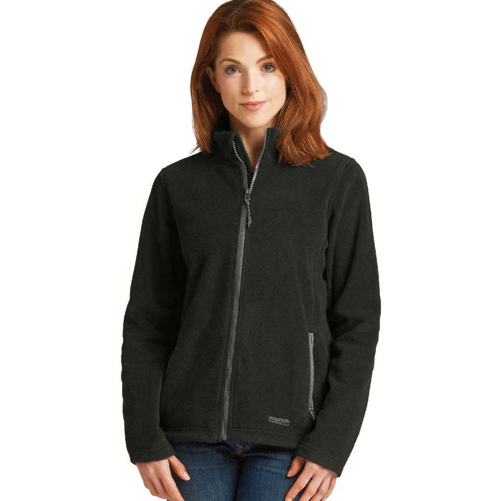 Charles River Women's Charcoal Heather Boundary Fleece Jacket