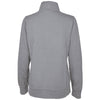 Charles River Women's Light Grey Clifton Full Zip Sweatshirt