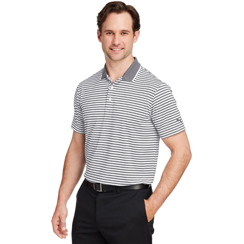 Puma Golf Men's Quiet Shade Mattr Feeder Polo