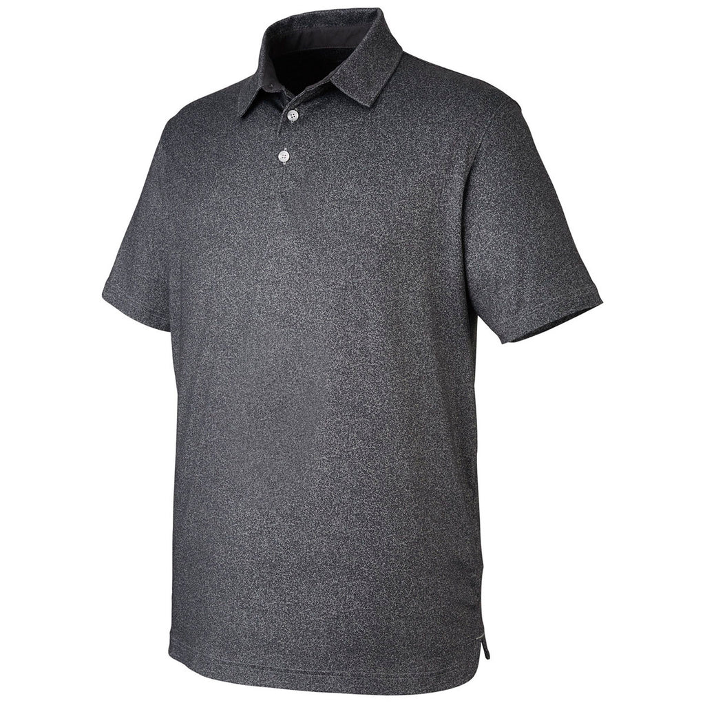 Puma Golf Men's Puma Black Cloudspun Primary Polo