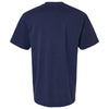 American Apparel Unisex Sueded Navy Sueded Cloud Jersey Tee