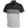 Puma Golf Men's Puma Black/High Rise Cloudspun Highway Polo