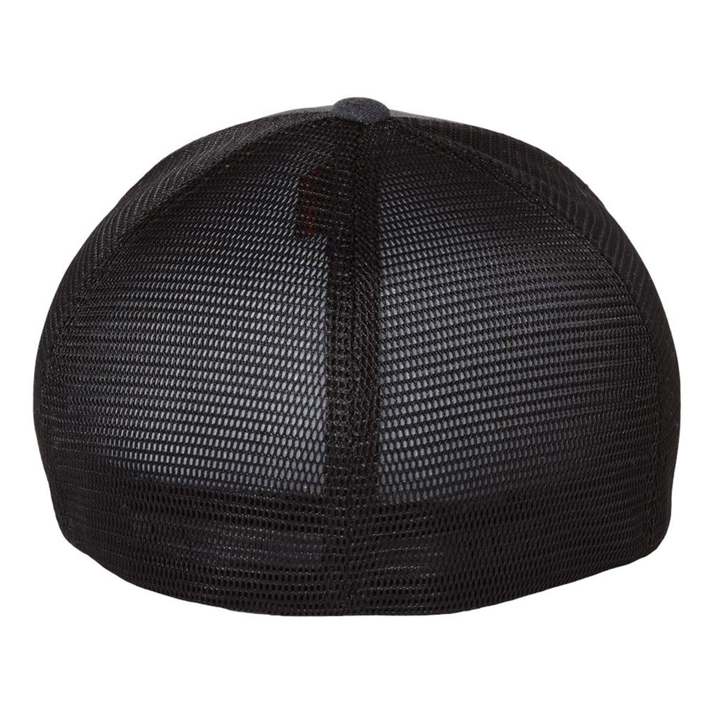 Flexfit Dark Grey/Black Unipanel Trucker Cap