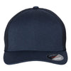 Flexfit Navy Unipanel Trucker Cap