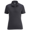 Edwards Women's Steel Grey Snag-Proof Short Sleeve Polo