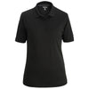 Edwards Women's Black Airgrid Snag-Proof Mesh Polo