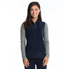 Charles River Women's Navy/Black Ridgeline Fleece Vest