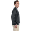 Jerzees Men's Black Heather 8 Oz. Nublend Fleece Crew