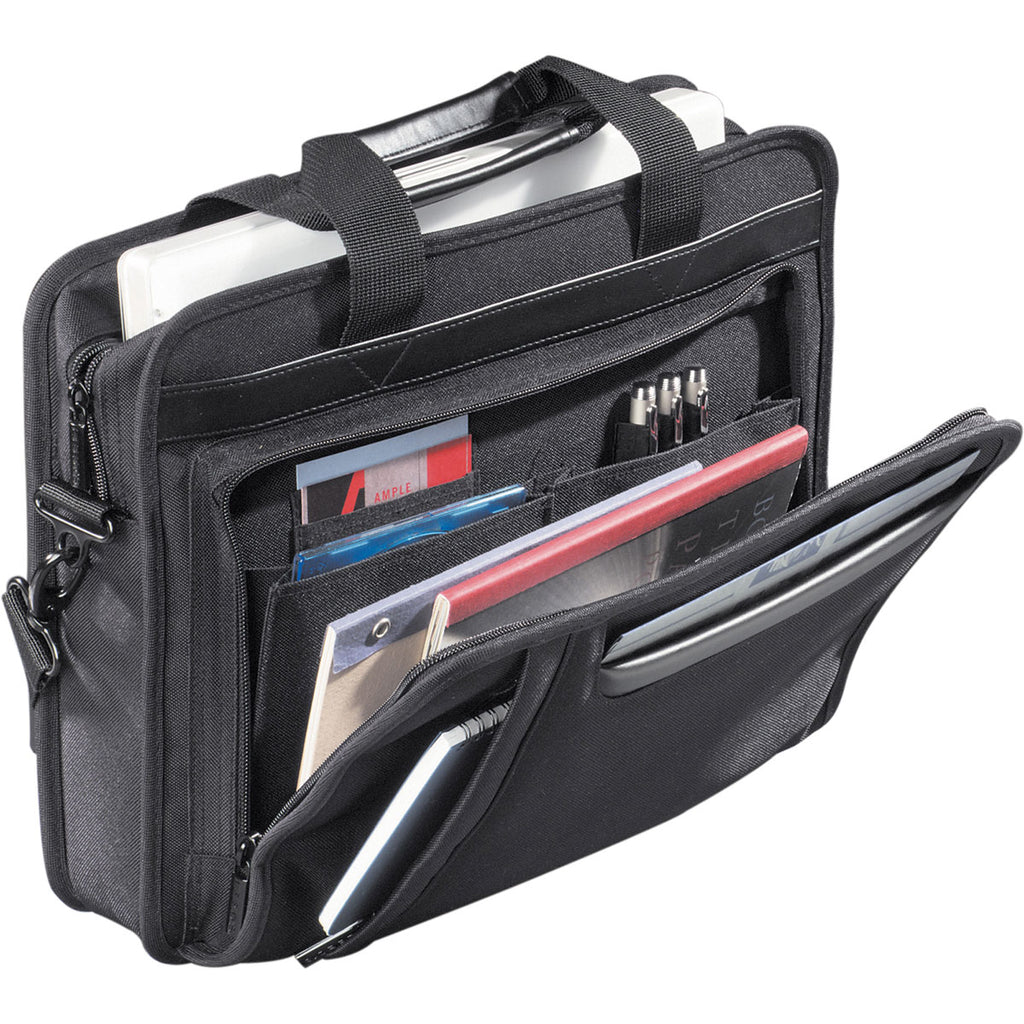 Leed's Black Paragon 17" Computer Briefcase