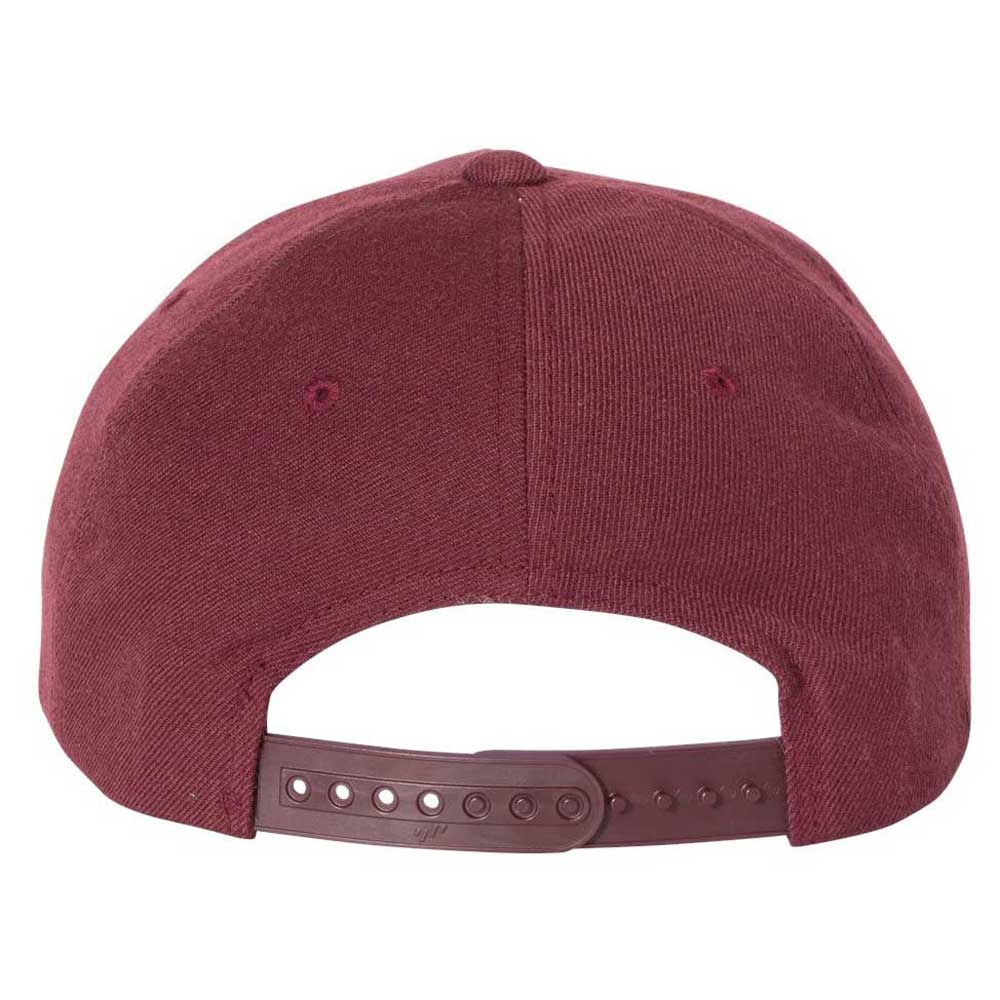 Yupoong Maroon Classic Wool Blend Cap