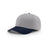 Richardson Grey/Navy On-Field Combination Wool Blend R-Flex Cap