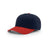 Richardson Navy/Red On-Field Combination Wool Blend R-Flex Cap