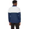 Puma Golf Men's Peacoat/Bright White Cloudspun Warm Up Quarter-Zip