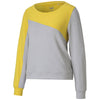 Puma Golf Women's Super Lemon Cloudspun Colorblock Golf Crew