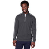 Puma Golf Men's Puma Black Heather/Quiet Shade T7 Cloudspum 1/4 Zip