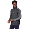 Puma Golf Men's Puma Black Heather/Quiet Shade T7 Cloudspum 1/4 Zip