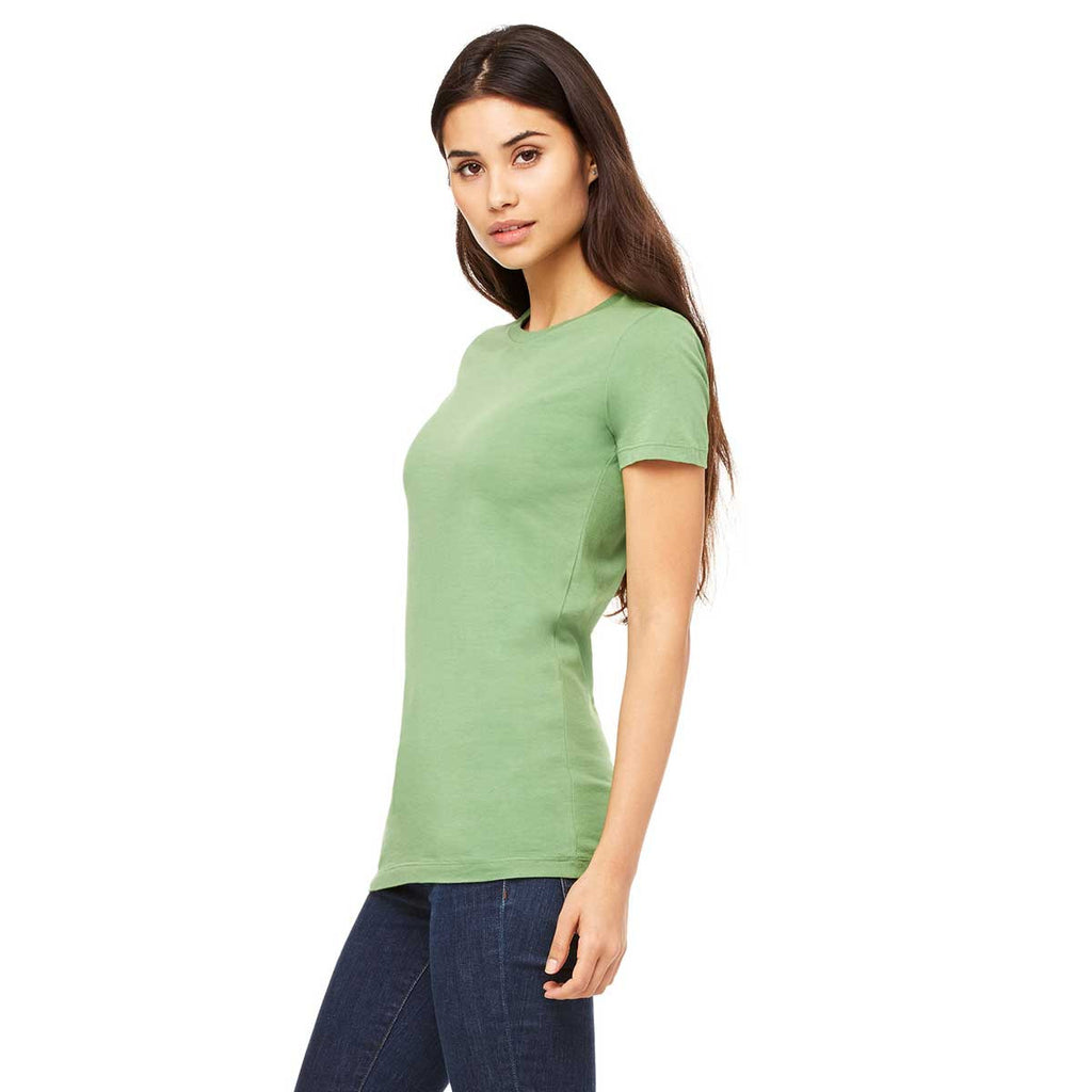 Bella + Canvas Women's Leaf Jersey Short-Sleeve T-Shirt