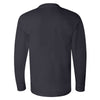 Bayside Men's Navy USA-Made Long Sleeve T-Shirt