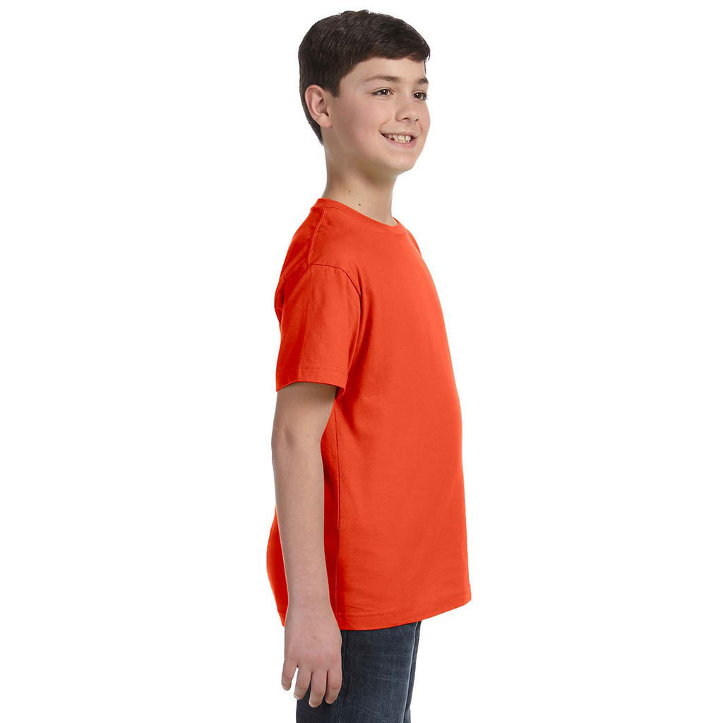 LAT Youth Orange Fine Jersey T-Shirt