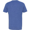 Next Level Men's Royal Poly/Cotton Short-Sleeve Crew Tee