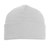 Pacific Headwear White Knit Fold Over Beanie