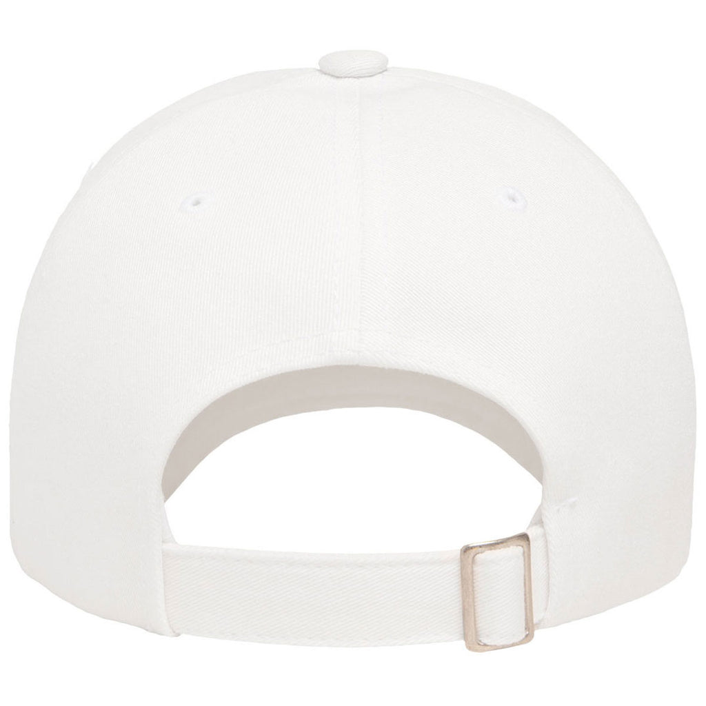 Yupoong White Classic Dad Cap