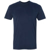 Next Level Men's Midnight Navy Premium Fitted Sueded Crew