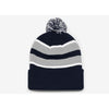 Pacific Headwear Navy Loose Fit Pom-Pom Beanie