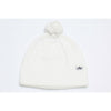 Pacific Headwear White Loose Fit Pom-Pom Beanie