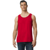 Gildan Men's Red Softstyle Tank Top