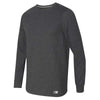 Russell Athletic Men's Black Heather Essential 60/40 Performance Long Sleeve T-Shirt