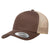 Yupoong Brown/Khaki Adult Retro Trucker Cap