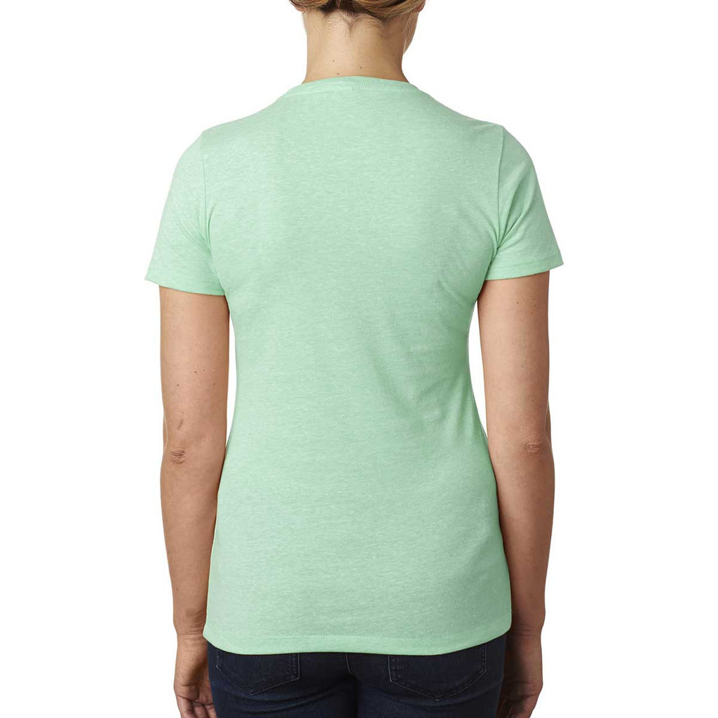 Next Level Women's Mint CVC Crew Tee