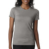 Next Level Women's Stone Grey CVC Crew Tee