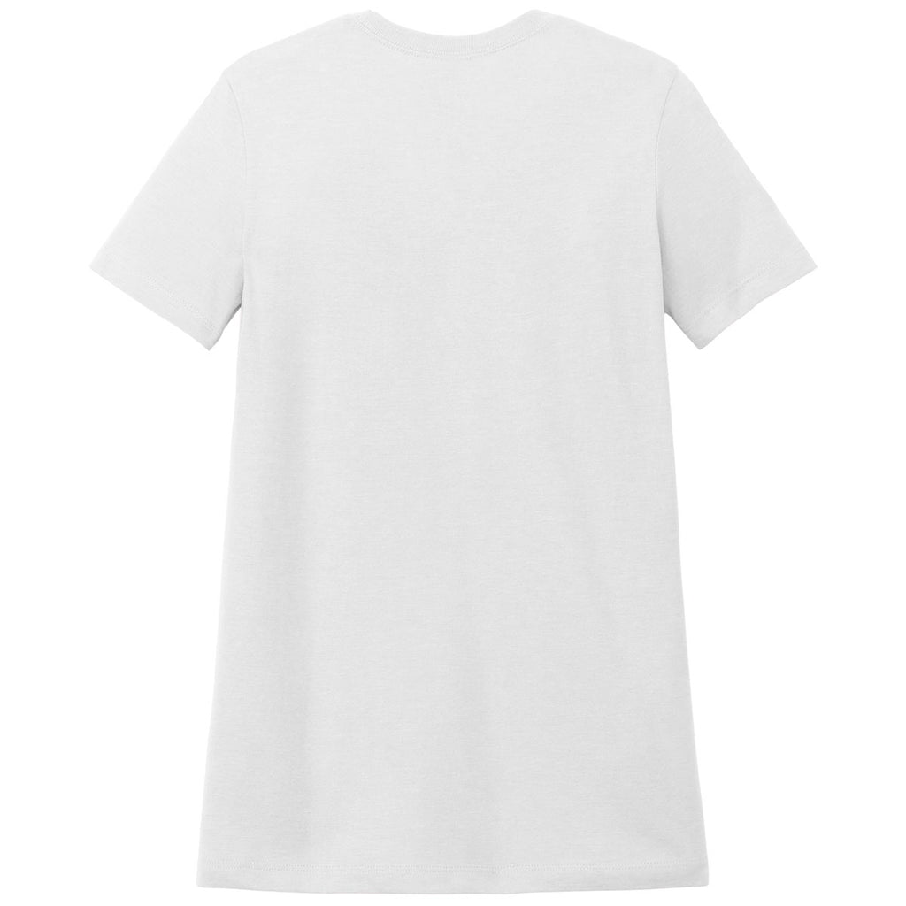 Gildan Women's White Softstyle CVC T-Shirt