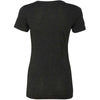 Next Level Women's Vintage Black Triblend Crew