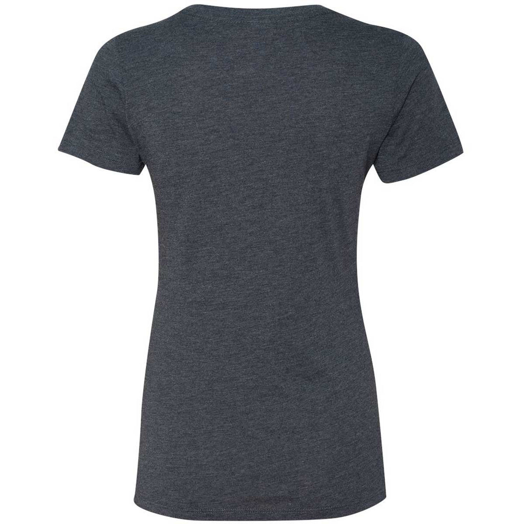 Next Level Women's Vintage Navy Triblend Crew