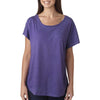 Next Level Women's Purple Rush Triblend Dolman