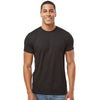 LAT Men's Blended Black Fine Jersey Tee