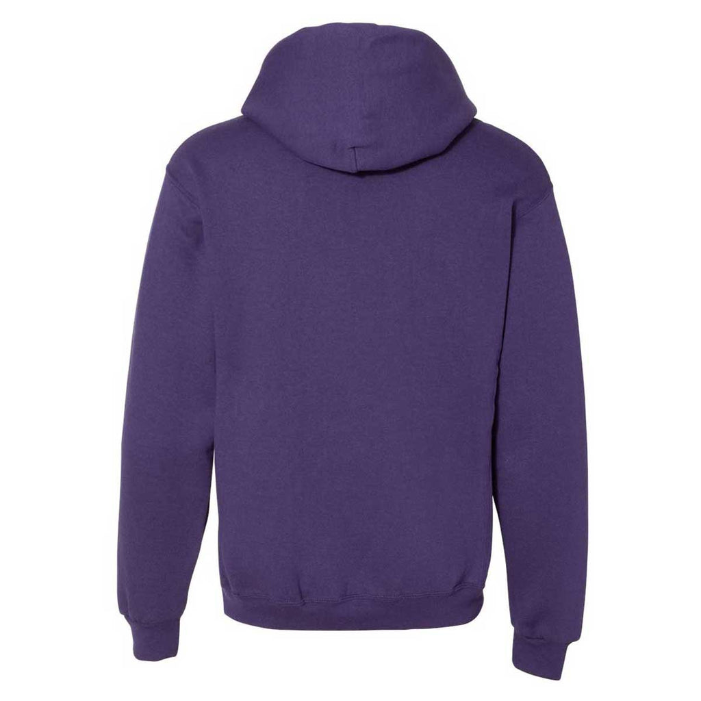 Russell Athletic Men's Purple Dri Power Hooded Pullover Sweatshirt