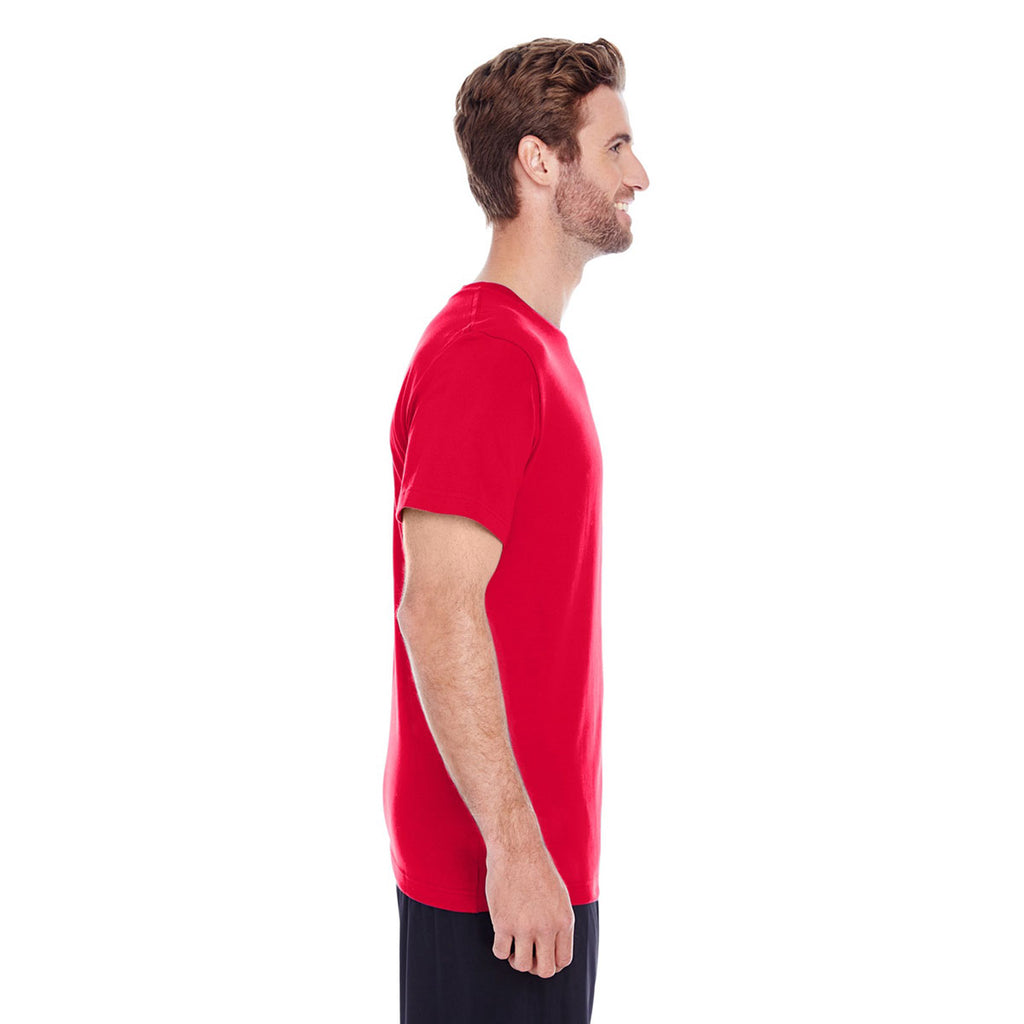 LAT Men's Red Premium Jersey T-Shirt