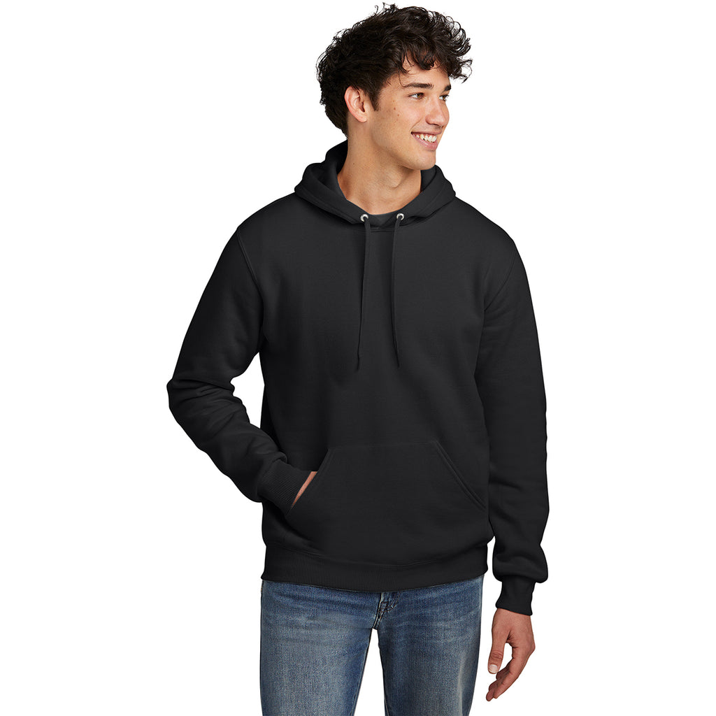 Jerzees Men's Black Ink Eco Premium Blend Pullover Hooded Sweatshirt