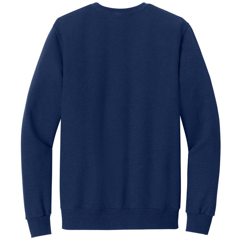 Jerzees Men's J. Navy Eco Premium Blend Crewneck Sweatshirt