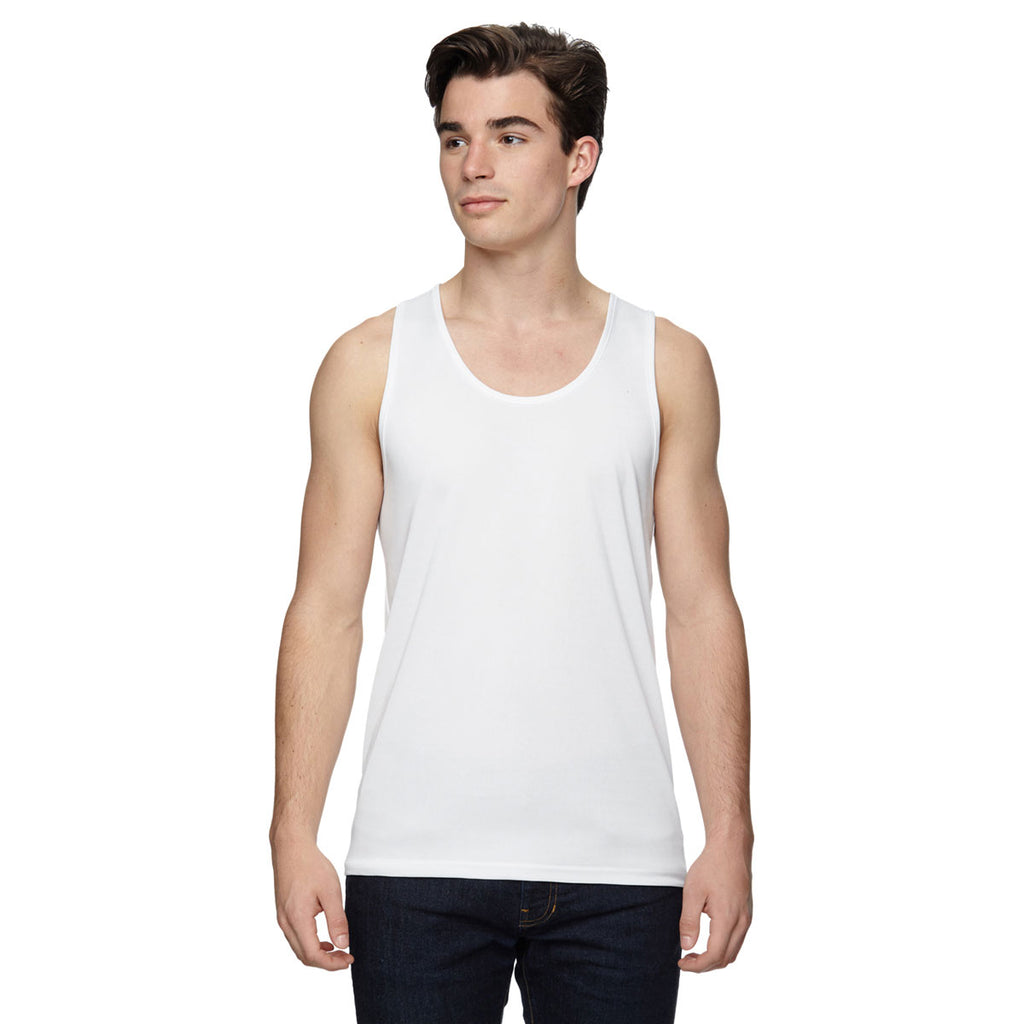 Augusta Sportswear Men's White Training Tank