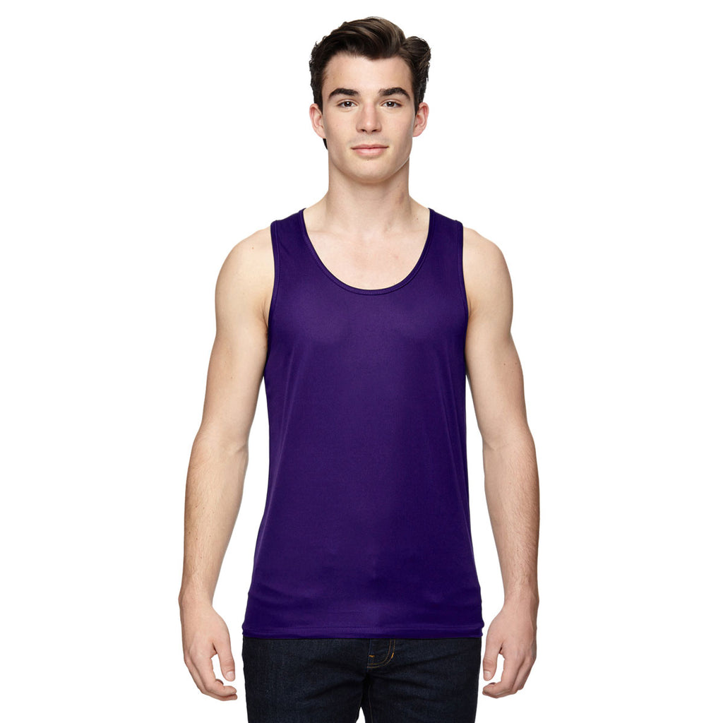 Augusta Sportswear Men's Purple Training Tank