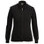 Edwards Women's Black Full-Zip Cotton Cardigan