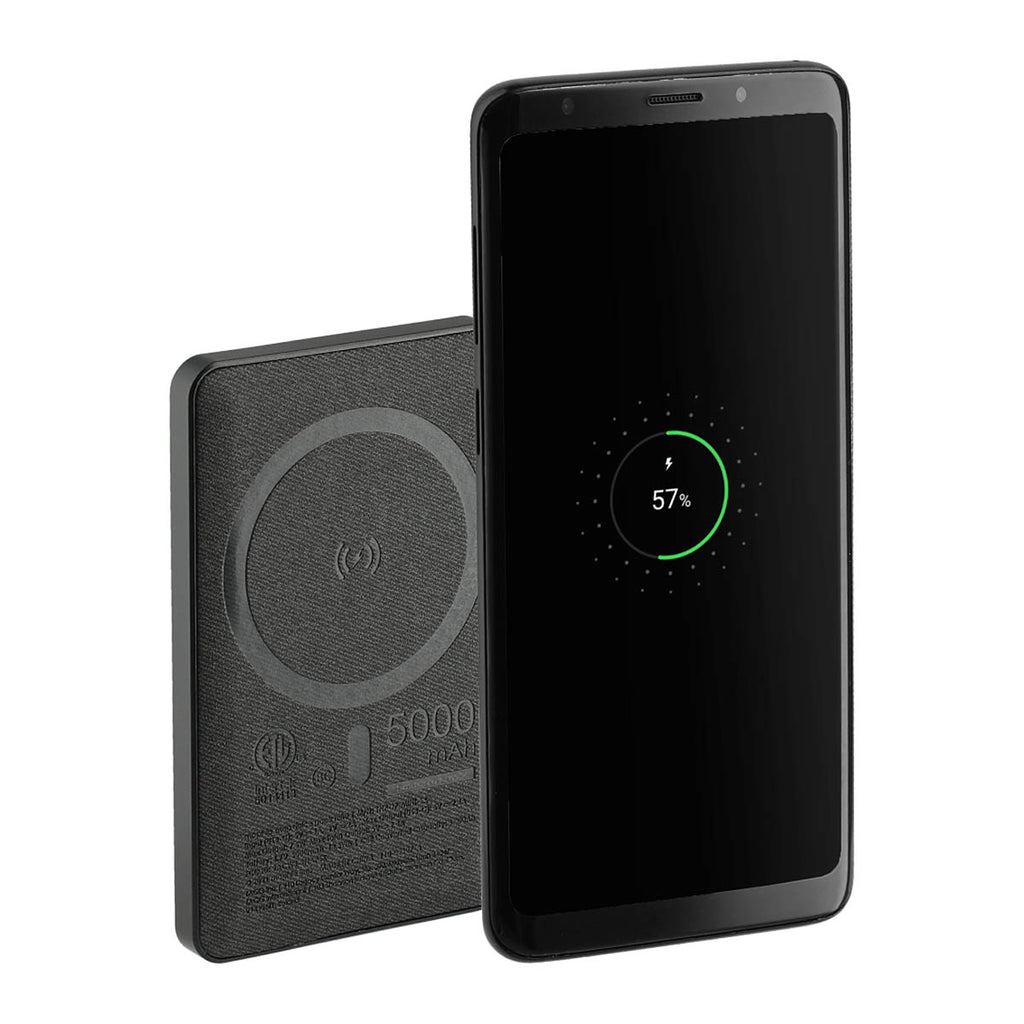 mophie Black Snap 5000 mAh Wireless Power Bank